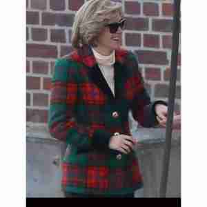 Spencer 2021 Diana Plaid Felt Coat