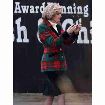 Spencer 2021 Diana Plaid Felt Coat