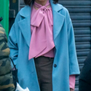Stay Close Cush Jumbo Blue Coat