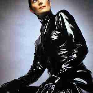 The Matrix 4 Carrie-Anne Moss Black Coat