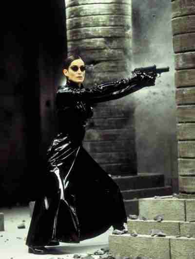 The Matrix 4 Carrie-Anne Moss Coat