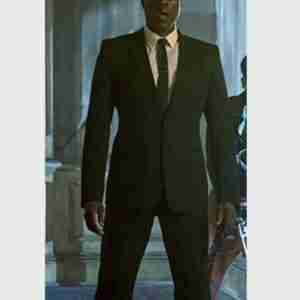 The Matrix 4 Morpheus Black Suit