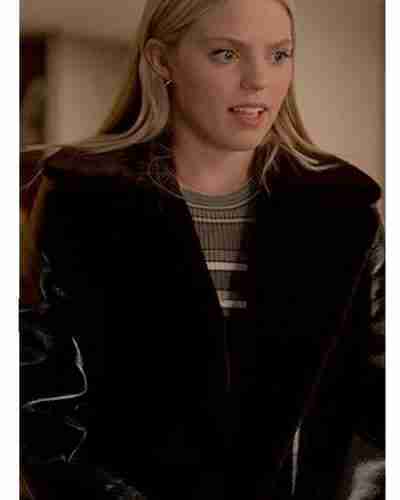 The Sex Lives of College Girls Reneé Rapp Leather Coat