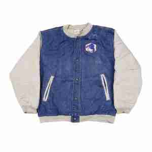Winnie The Pooh EEYORE Varsity Denim Jacket