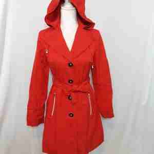 Women Long Rain Coat