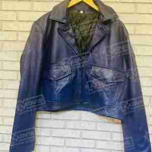 Womens Future Trunks Capsule Corp Leather Jacket