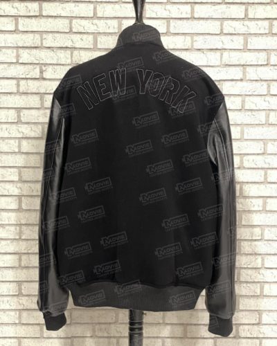 New York Yankees Triple Black Varsity Jacket