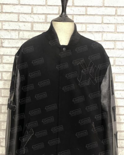 New York Yankees Triple Black Varsity Jacket