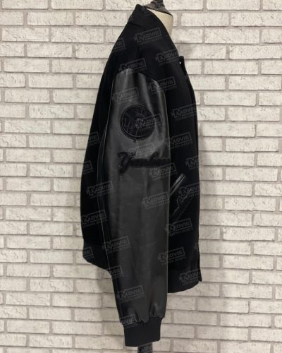 New York Yankees Triple Black Varsity Jacket