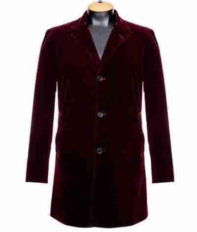 12th Doctor Burgundy Coat