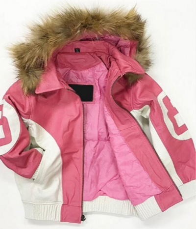 8 Ball Pink Pink Jacket