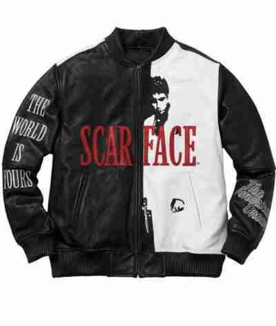 Al Pacino Scarface Leather Jacket