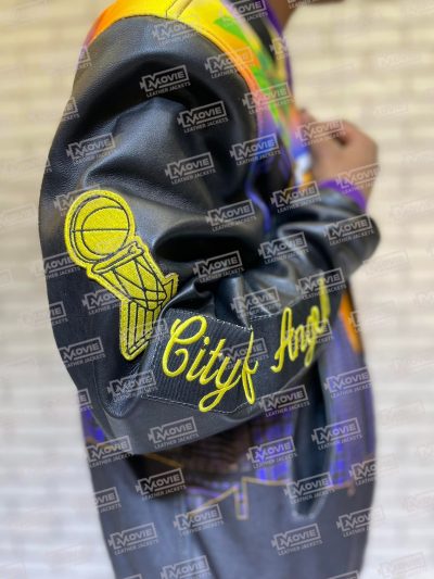 Angeles Lakers Remix Varsity Jackets