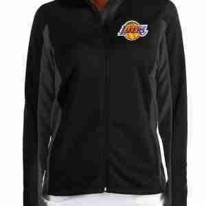Antigua Los Angeles Lakers Womens BlackCharcoal Jacket