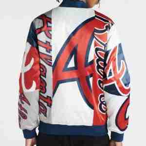 Atlanta Braves Pro Mash Satin Jacket