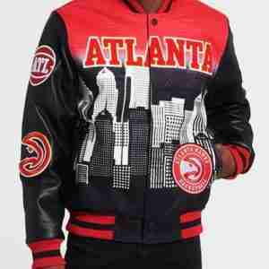 Atlanta Hawks Remix Varsity Jacket