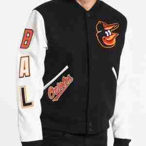 Baltimore Orioles Logo Varsity Jacket