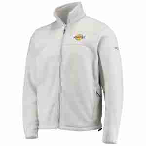 Columbia Los Angeles Lakers Gray Flanker Jacket