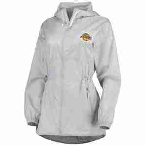 Columbia Los Angeles Lakers Womens Gray Flashback Jacket