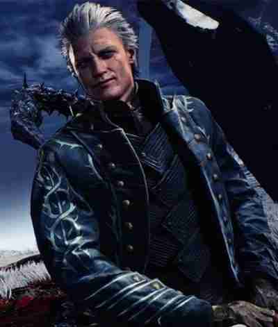 Devil May Cry 5 Vergil Trench Leather Coat