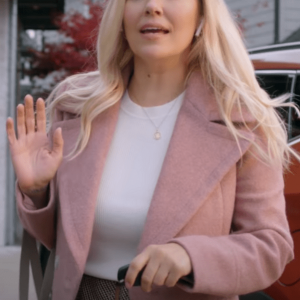 Dont forget i love you Emillie Ullerup pink coat