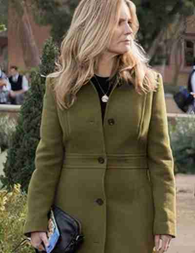 Elsa Gardner Atypical Jennifer Jason Leigh Green Coat