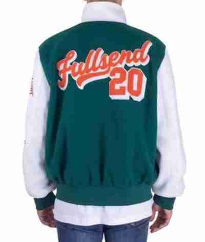 Full Send Nelk Boys F Green Jacket