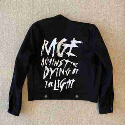 G-Eazy Rage Denim Black Jacket