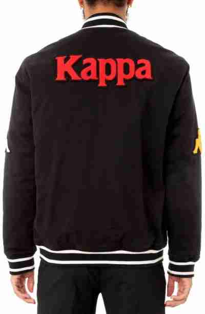 Kappa Authentic Klaus Varsity Black Jacket