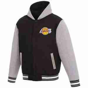 Los Angeles Lakers Poly-Twill Hooded Jacket