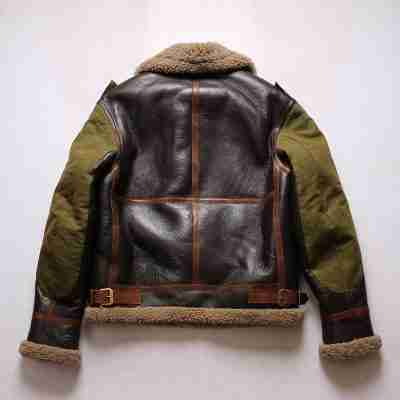 Men Aviator B3 Leather Jacket