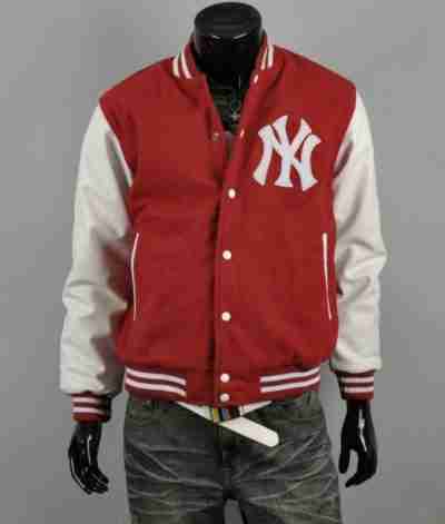 Men New York Yankee Varsity Red Jacket