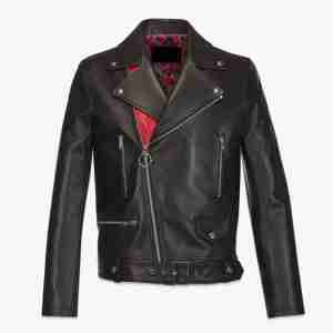 Men Rider Lamb Leather Jacket