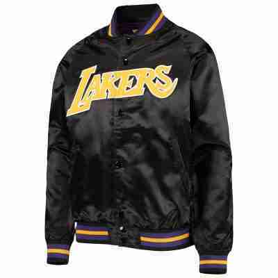 Mitchell & Ness Los Angeles Lakers Youth Purple Jacket - Image 2