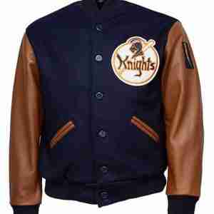 New York Knights Blue Wool Jacket