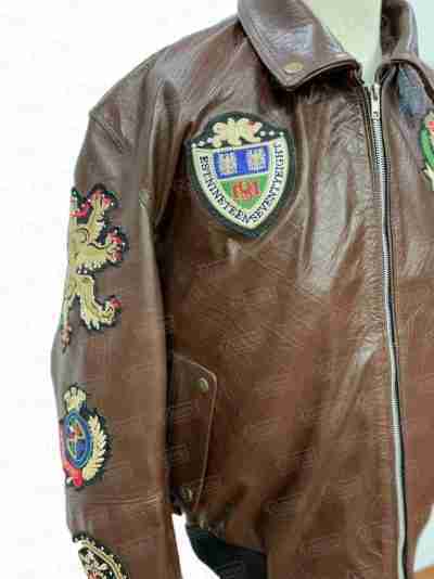 Pelle Pelle Brown 1978 Leather Zippered Jacket