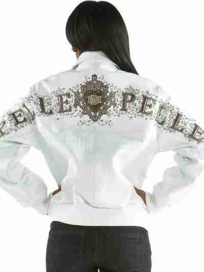 Pelle Pelle Leather White Jacket