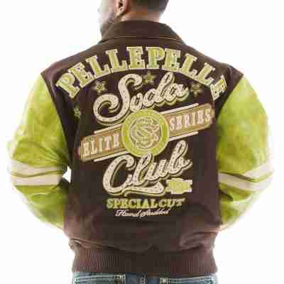 Pelle Pelle Soda Club Brown Vintage Jacket