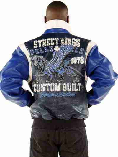 Pelle Pelle Street Kings Blue Jacket
