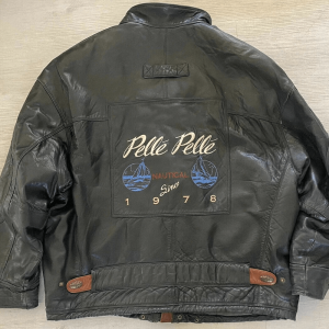 Pelle Pelle Vintage 80’s Black Leather Jacket
