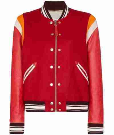 Scarlett Golden Goose Bomber Red Jacket