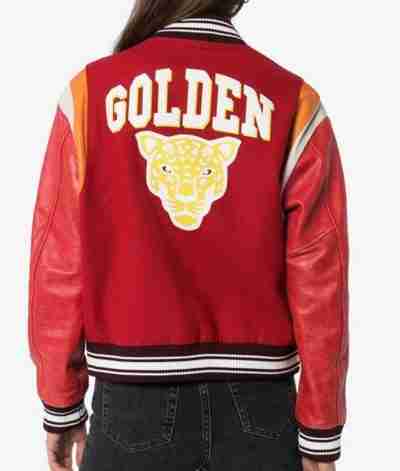 Scarlett Golden Goose Red Jacket