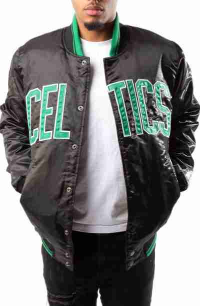Starter Boston Celtics Black Jacket