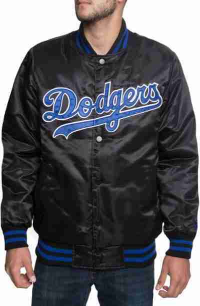 Starter Dodgers Los Angeles Black Jacket