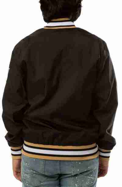 Starter New Orleans Saints Nylon Black Jacket