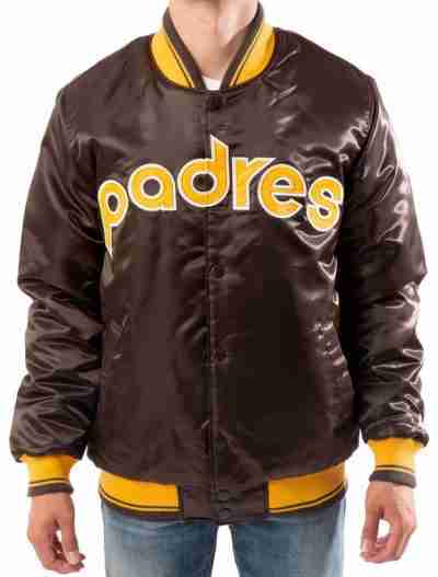 Starter San Diego Padres Brown Jacket