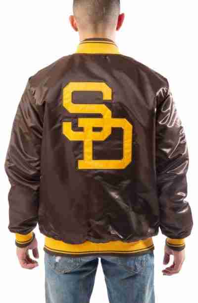 Starter San Diego Padres Brown Polyester Jacket