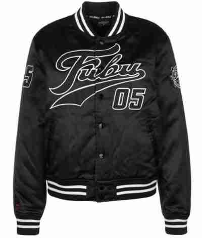 Varsity FUBU College Black Jacket