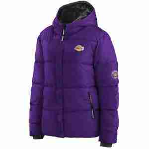 WEAR by Erin Andrews Los Angeles Lakers Womens Puffer Jacket