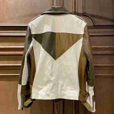 Women Biker Asymmetrical Zipper Jacket